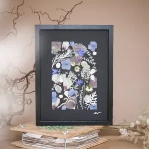 Herbier, un cadeau original pour un anniversaire, mariage, naissance, baptême ou encore pour la fête des mères, Noël autour de Cholet, Montaigu, Ancenis, Nantes.